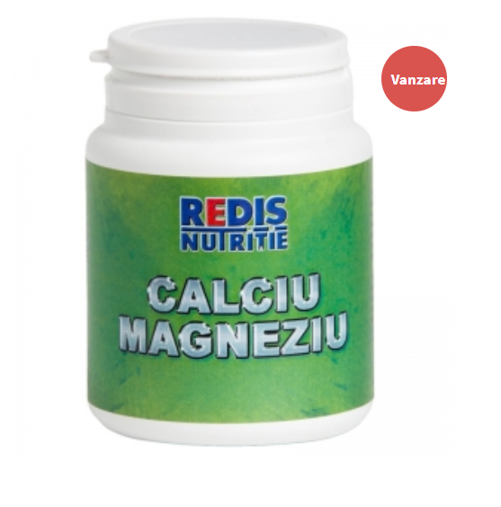 Supliment nutritiv Redis, Calciu, Magneziu,